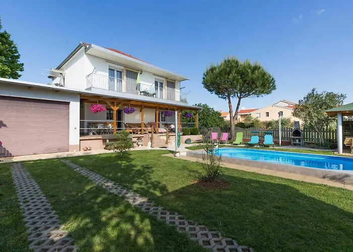 Twisting By The Private Pool